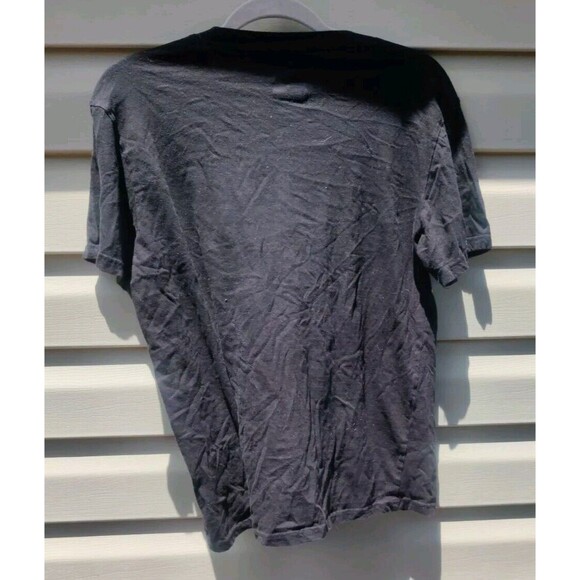 WXYZ Mf Co TShirt Floral Hawaiian Tropical Black Mens Size S Small Short Slv Top - Picture 4 of 12